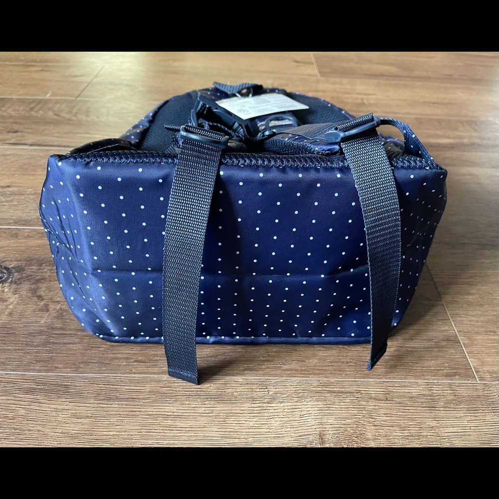 HELLO KITTY-Imported (NWT) Large Nylon Polka Dot Backpack - Picture 3 of 16